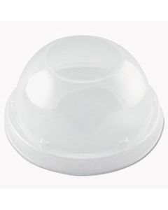 DCC20LCDH CAPPUCCINO DOME SIPPER LIDS, 20 OZ, CLEAR, 1000/CARTON