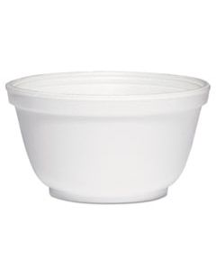 DCC10B20 FOAM BOWLS, 10 OUNCES, WHITE, ROUND