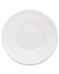 DCC12BWWQR QUIET CLASSIC LAMINATED FOAM DINNERWARE BOWLS, 10-12 OZ, WHITE, 125/PK