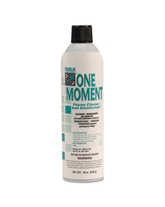 FKLF803215 ONE MOMENT FOAMY CLEANER AND DISINFECTANT, CITRUS, 18OZ. AEROSOL CAN, 12/CT