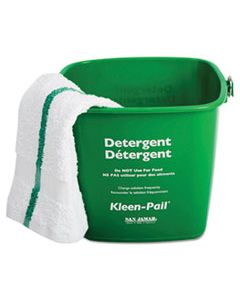 SJMKP97GN KLEEN-PAIL CLEANING BUCKET, 3-QUART, GREEN