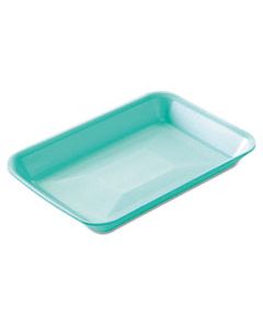 GNP2GN SUPERMARKET TRAYS, GREEN, FOAM, 8 1/4 X 1 X 5 3/4, 125/BAG, 4 BAGS/CARTON