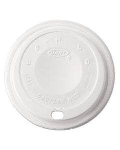 DCC12EL CAPPUCCINO DOME SIPPER LIDS, FITS 12 OZ, WHITE, 1,000/CARTON