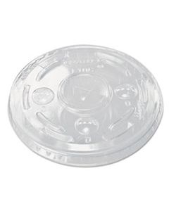 DCC610TS PLASTIC COLD CUP LIDS, CLEAR, 1000/CARTON