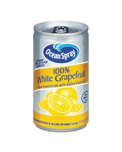 OCS00866 100% JUICE, WHITE GRAPEFRUIT, 5 1/2 OZ CAN