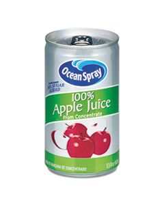 OCS20452 100% JUICE, APPLE, 5.5 OZ CAN