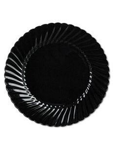 WNACW10144BK CLASSICWARE PLATES, PLASTIC, 10.25 IN, BLACK, 144/CASE