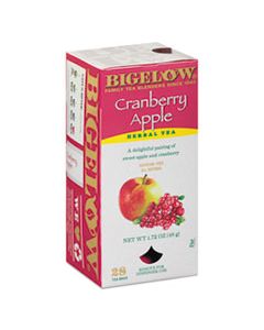 BTC10400 CRANBERRY APPLE HERBAL TEA, 28/BOX