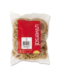 UNV00416 RUBBER BANDS, SIZE 16, 0.04" GAUGE, BEIGE, 4 OZ BOX, 475/PACK