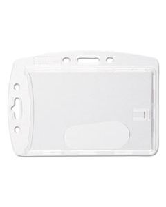 DBL890519 REPLACEMENT CARD HOLDER, VERTICAL/HORIZONTAL, POLYSTYRENE, 10/PACK