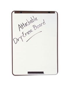 QRT21E7 OVAL DRY-ERASE BOARD, 29 X 40, METALLIC BRONZE FINISH STEEL, FRAMED