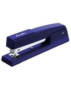 SWI74724 747 CLASSIC FULL STRIP STAPLER, 20-SHEET CAPACITY, ROYAL BLUE