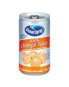 OCS20453 100% JUICE, ORANGE, 5.5 OZ CAN