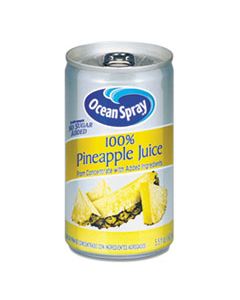 OCS20454 100% JUICE, PINEAPPLE, 5.5 OZ CAN