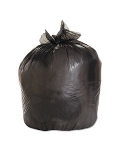 BWK3339H LOW-DENSITY WASTE CAN LINERS, 33 GAL, 0.5 MIL, 33" X 39", BLACK, 200/CARTON