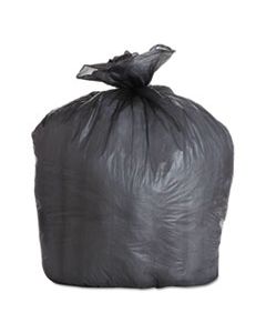 BWK434722BLK HIGH-DENSITY CAN LINERS, 56 GAL, 19 MICRONS, 43" X 47", BLACK, 150/CARTON