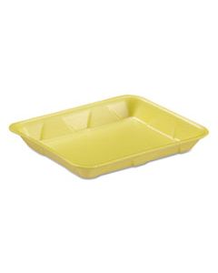 GNP4DYL SUPERMARKET TRAY, FOAM, YELLOW, 9-1/4X7-1/4X1-1/8, 125/BAG