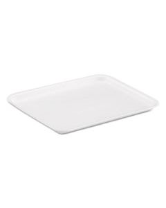 GNP8SWH SUPERMARKET TRAYS, WHITE, FOAM, 8 1/4 X 1/2 X 10 1/4, 500/CARTON