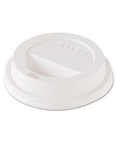 SCCTL38R2 TRAVELER DOME HOT CUP LID, FITS 8 OZ CUPS, WHITE, 100/PACK, 10 PACKS/CARTON