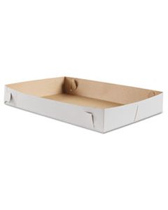 SCH2021 DONUT TRAYS, 17W X 11 1/2D X 2 1/2H, WHITE, 100/BUNDLE