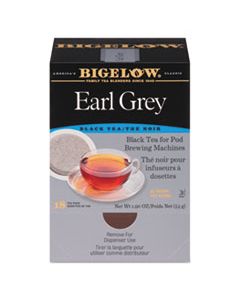 BTC008906 EARL GREY BLACK TEA PODS, 1.90 OZ, 18/BOX