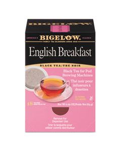 BTC009906 ENGLISH BREAKFAST TEA PODS, 1.90 OZ, 18/BOX