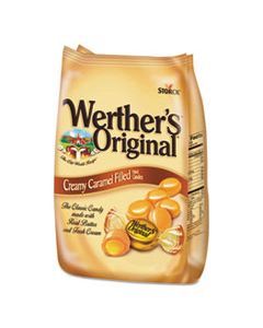 WRT39870 HARD CANDIES, CARAMEL WITH CARAMEL FILLING, 30 OZ BAG