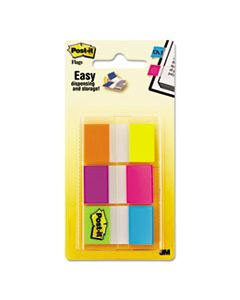 MMM680EGALT PAGE FLAGS IN PORTABLE DISPENSER, ASSORTED BRIGHTS, 60 FLAGS/PACK