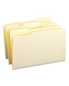 SMD15330 MANILA FILE FOLDERS, 1/3-CUT TABS, LEGAL SIZE, 100/BOX