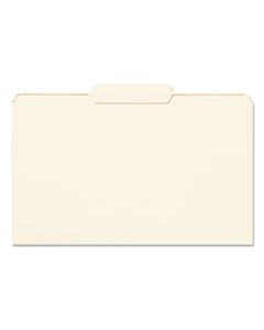 SMD15332 MANILA FILE FOLDERS, 1/3-CUT TABS, CENTER POSITION, LEGAL SIZE, 100/BOX