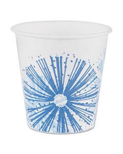 SCCRD3L10452 ALCOHOL-RESISTANT TREATED PAPER COLD CUPS,3OZ, STARLITE/WHITE-BLUE,100/PK, 24/CT