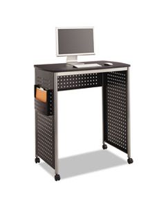 SAF1908BL SCOOT STAND-UP WORKSTATION, 39.5W X 23.25D X 42H, BLACK