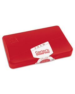 AVE21371 FOAM STAMP PAD, 4 1/4 X 2 3/4, RED