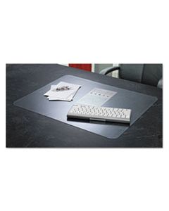 AOP60740MS KRYSTALVIEW DESK PAD WITH ANTIMICROBIAL PROTECTION, 17 X 12, MATTE FINISH, CLEAR