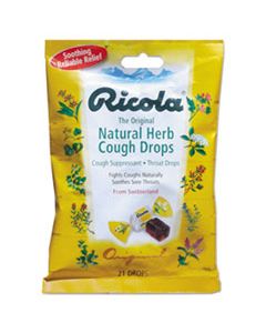 LIL7776 COUGH DROPS, NATURAL HERB, 21 DROPS/BAG