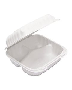 PCTYCN80803 EARTHCHOICE SMARTLOCK HINGED LID CONTAINERS, WHITE, 22 OZ, 200/CARTON