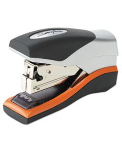 SWI87842 OPTIMA 40 COMPACT STAPLER, 40-SHEET CAPACITY, BLACK/SILVER/ORANGE