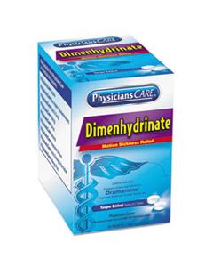 ACM90031 DIMENHYDRINATE (MOTION SICKNESS) TABLETS, 2/PACK, 50 PACK/BOX