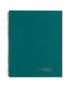 MEA45006 WIREBOUND BUSINESS NOTEBOOK, WIDE/LEGAL RULE, TEAL COVER, 9.5 X 7.25, 80 SHEETS