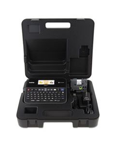BRTPTD600VP PTD600VP PC-CONNECTABLE LABEL MAKER WITH COLOR DISPLAY AND CARRY CASE
