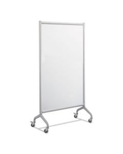 SAF2016WBS RUMBA FULL PANEL WHITEBOARD COLLABORATION SCREEN, 36W X 16D X 66H, WHITE/GRAY