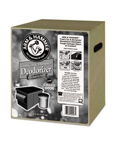 CDC3320000007 TRASH CAN & DUMPSTER DEODORIZER WITH BAKING SODA, UNSCENTED, POWDER, 30 LB