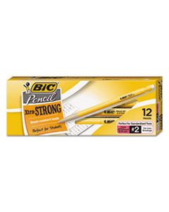 BICMPLWS11BLK XTRA-STRONG MECHANICAL PENCIL, 0.9 MM, HB (#2.5), BLACK LEAD, YELLOW BARREL, DOZEN