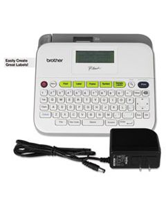 BRTPTD400AD PTD400AD VERSATILE, EASY-TO-USE LABEL MAKER WITH AC ADAPTER