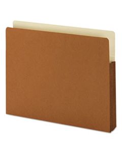 SMD73254 REDROPE DROP-FRONT FILE POCKETS W/ FULLY LINED GUSSETS, 1.75" EXPANSION, LETTER SIZE, REDROPE, 25/BOX