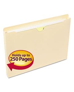 SMD75439 MANILA FILE JACKETS, 1-PLY STRAIGHT TAB, LETTER SIZE, MANILA, 50/BOX