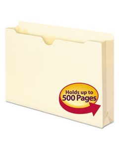 SMD76470 MANILA FILE JACKETS, 1-PLY STRAIGHT TAB, LEGAL SIZE, MANILA, 50/BOX