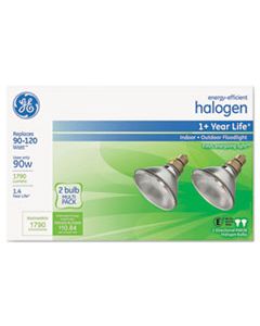 GEL66282 ENERGY-EFFICIENT PAR38 HALOGEN BULB, 90 W, 2/PACK