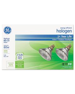 GEL66280 ENERGY-EFFICIENT PAR38 HALOGEN BULB, 60 W, 2/PACK