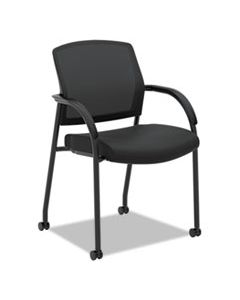 HON2285VA10 LOTA SERIES GUEST SIDE CHAIR, 23" X 24.75" X 34.5", BLACK SEAT/BLACK BACK, BLACK BASE